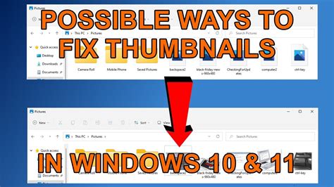 Fix Thumbnails Not Displaying In Windows Youtube