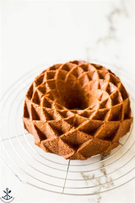 Brown Sugar Bundt Cake With Caramel Glaze The Beach House Kitchen