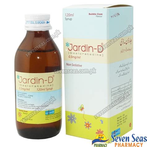 Jardin D Syp 05mg 120ml Seven Seas Pharmacy Pakistan Online