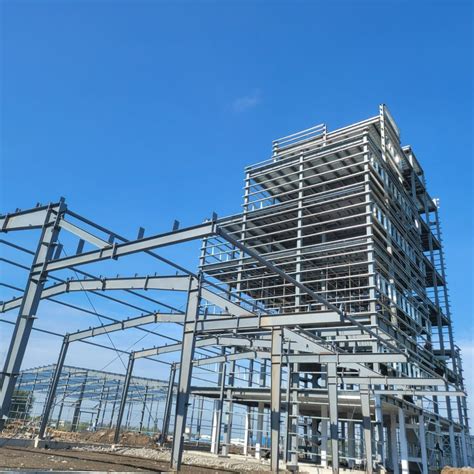 Custom Light Steel Prefabricated Multi Storey Steel Structure Building