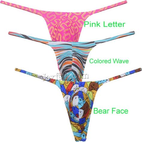 Men S T Back Posing Slim Bikini Thong Underwear Men Sexy Minimal Coverage Swim G String