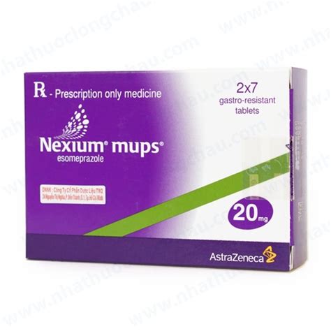 Nexium Mups 20mg Siêu Thị Thuốc Việt