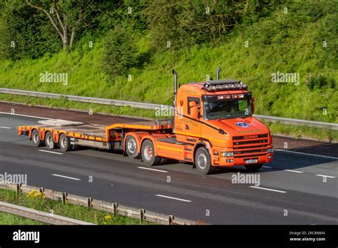 Kenny Blain HGV Haulage Delivery Trucks Long Load Lorry