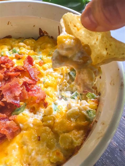 Jalapeno Corn Dip With Bacon Dan330