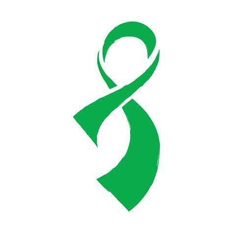 Cerebral Palsy Awareness, Green Ribbon vector 21300560 Vector Art at ...