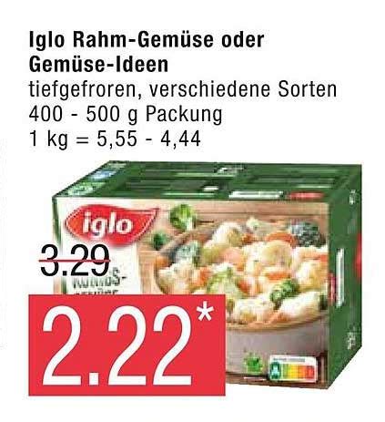 Iglo Rahm Gem Se Oder Gem Se Ideen Angebot Bei Marktkauf Prospekte De