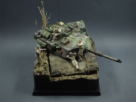 M1a1 Abrams diorama 'Inspirations' by Shi Zheng | Armorama™