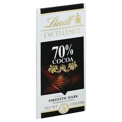 Lindt Excellence 70 Dark Chocolate Bar 3 5 Oz Shipt