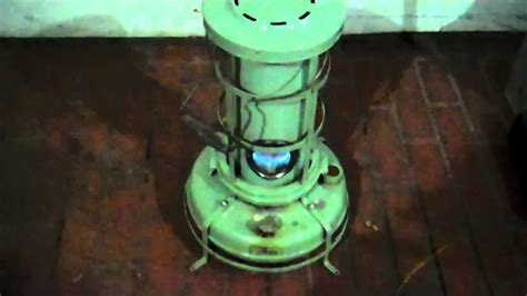 My Aladdin Blue Flame Kerosene Heater Youtube