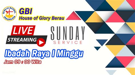 Live Ibadah Raya I Minggu 30 Oktober 2022 Youtube