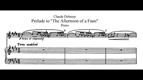 Claude Debussy Pr Lude L Apr S Midi D Un Faune For Flute And Piano