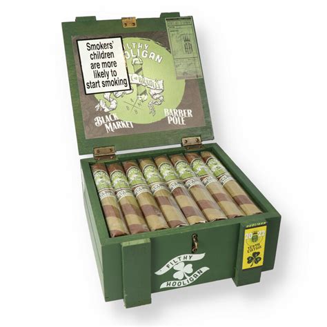 Alec Bradley St Patricks Day 2022 Filthy Hooligan Barber Pole Cigars