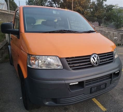 À Saisir Vw T5 4motion 25l Tdi 4x4 Pont Basculant 3 Côtés Kaufen Auf Ricardo