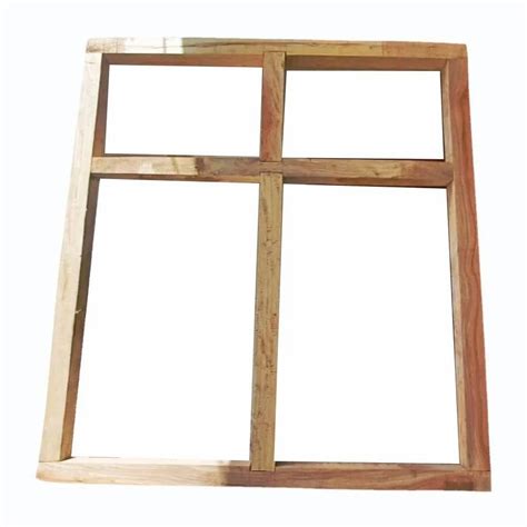 Brown Rectangular Teak Wood Window Frame Grade Of Material A Grade