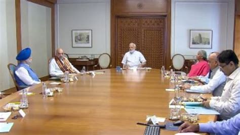 Pm Modi Chairs Meeting Of Union Council Of Ministers