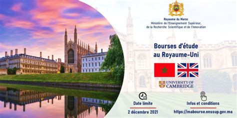 Bourses détudes Université de Cambridge Royaume Uni 2022 2023 Mon Emploi