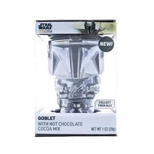 Amazon New Mandalorian Star Wars Goblet With Hot Cocoa Mix Oz Grocery Gourmet Food