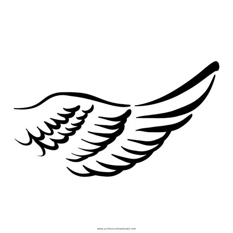 Wing Coloring Page Ultra Coloring Pages