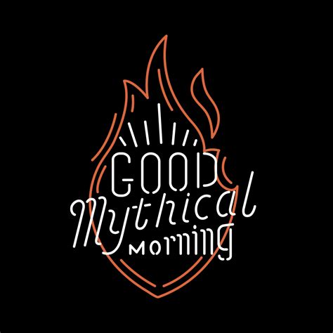 Good Mythical Morning Neon Sign Tee Mythical Store