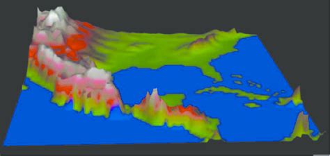 Perspective view of Hypercane Florence at 00Z on September 10, 1988 for... | Download Scientific ...