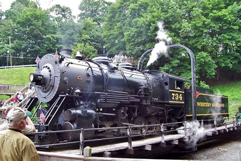 Western Maryland Rr Steam Locomotive 734 734 Is Part Of Th Flickr