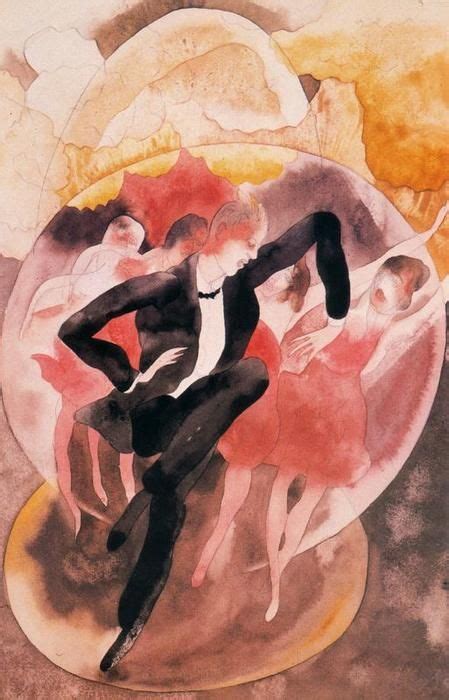 Charles Demuth In Vaudeville Dancer With Chorus Charles Demuth