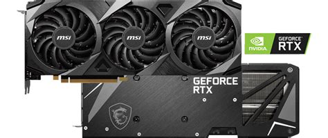 MSI NVIDIA GeForce RTX 3070 Ti 8GB VENTUS 3X OC Ampere Graphics Card ...