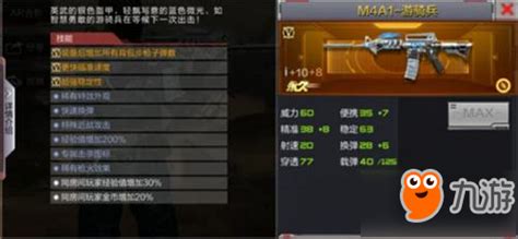 Cf手游m4系列武器评测 谁才是m4中的王者 Cf手游 九游手机游戏