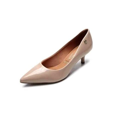 Scarpin Vizzano Nude Shopee Brasil