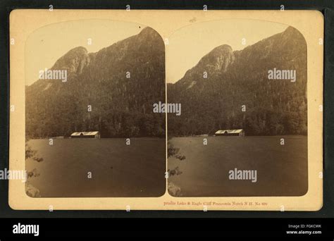 Profile Lake And Eagle Cliff Franconia Notch From Robert N Dennis