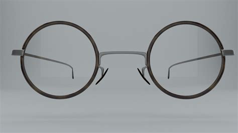 3d Asset Vintage Eyeglasses Cgtrader