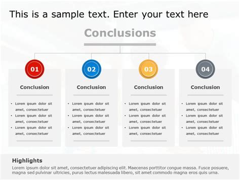 Conclusion Slide 03 PowerPoint Template