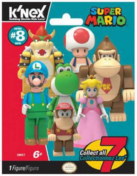 Knex Super Mario Series 8 Mystery Pack 1 Random Figure Toywiz