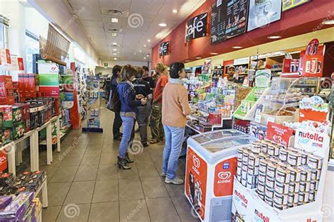 Gas Station Store Interior Editorial Stock Image Image Of Customer