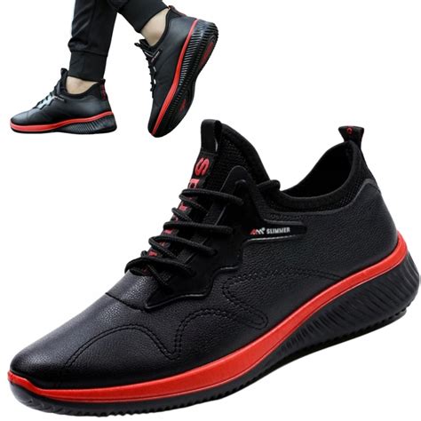 Lekkie Buty Robocze M Skie Adidasy Sportowe P Buty Sk Rzane Bez