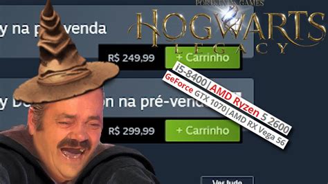 VOCÊ REALMENTE PODERÁ JOGAR HOGWARTS LEGACY SINTO MUITO LHE DIZER