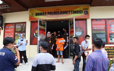 Lengkapi Berkas Perkara Satreskrim Polres Bukittinggi Gelar