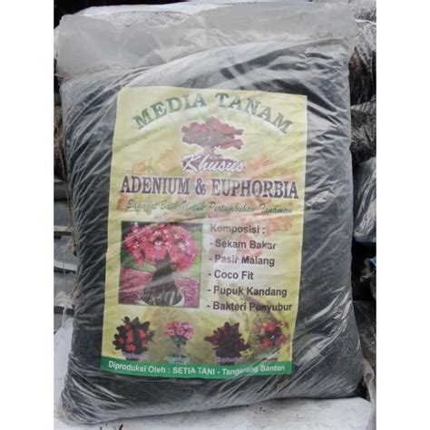 Jual Media Adenium Euphorbia Shopee Indonesia