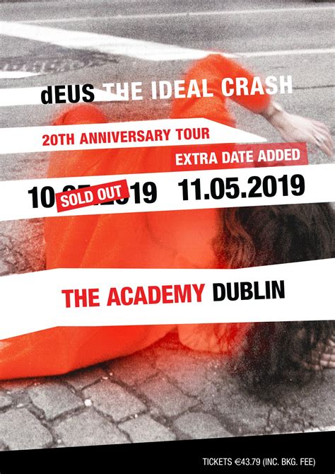 The Academy Dublin on Twitter: "Due to phenomenal demand, @dEUSbe will ...