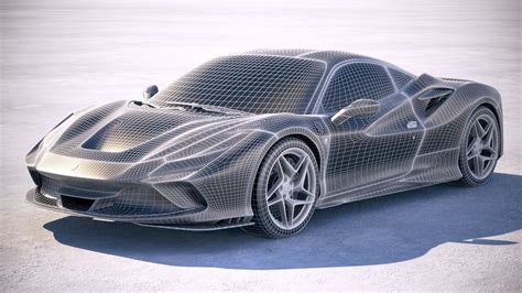 Ferrari F8 Tributo 2020 3d Model Cgtrader