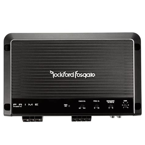 Rockford Fosgate Prime Watt Class D Channel Amplifier