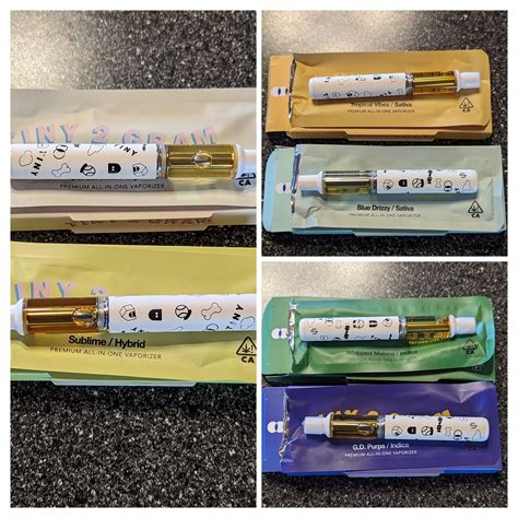 Tiny Refined Live Resin 2g Disposables (review in comments) : r/THCarts