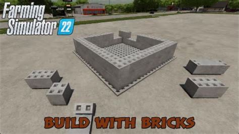 FS22 New Mod Console Build With Bricks Mods In The Spots 226