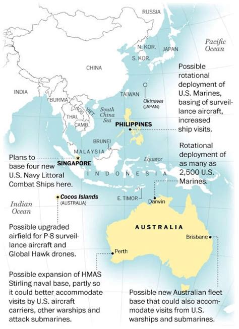 U S Military Expansion In Southeast Asia The Washington Post