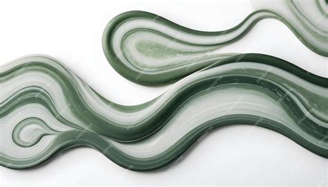 premium photo beautiful raw serpentine background white background