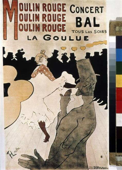 La Goulue Au Moulin Rouge Poster Henri De Toulouse Lautrec