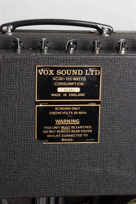 Vox Ac 306 Twin Tube Amplifier C 1981 Retrofret