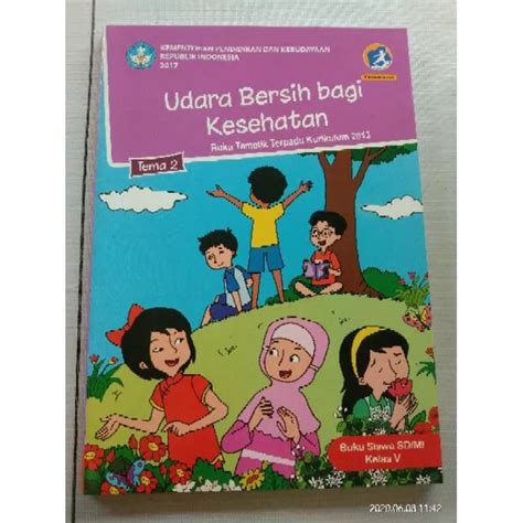 Buku Tematik SD Kelas 5 Tema 2 Udara Bersih Bagi Kesehatan K13 Revisi