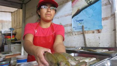 La Venta De Truchas Crece En El Mercado Peru Correo