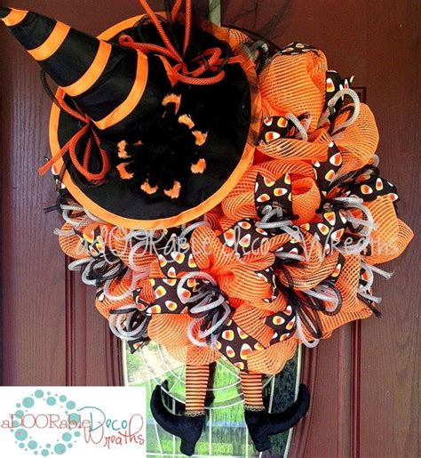 1000+ images about Halloween Wreaths on Pinterest | Halloween deco mesh ...